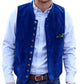 Men's European And American Retro Velvet Multi-button Casual Vest Coat