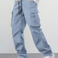 Loose Multi-pocket Casual Men's Overalls