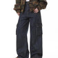 American Retro Loose Drooping Wide Leg Jeans