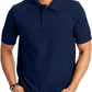 Loose And Simple Men's Short-sleeved Polo Shirt