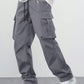 Loose Multi-pocket Casual Men's Overalls