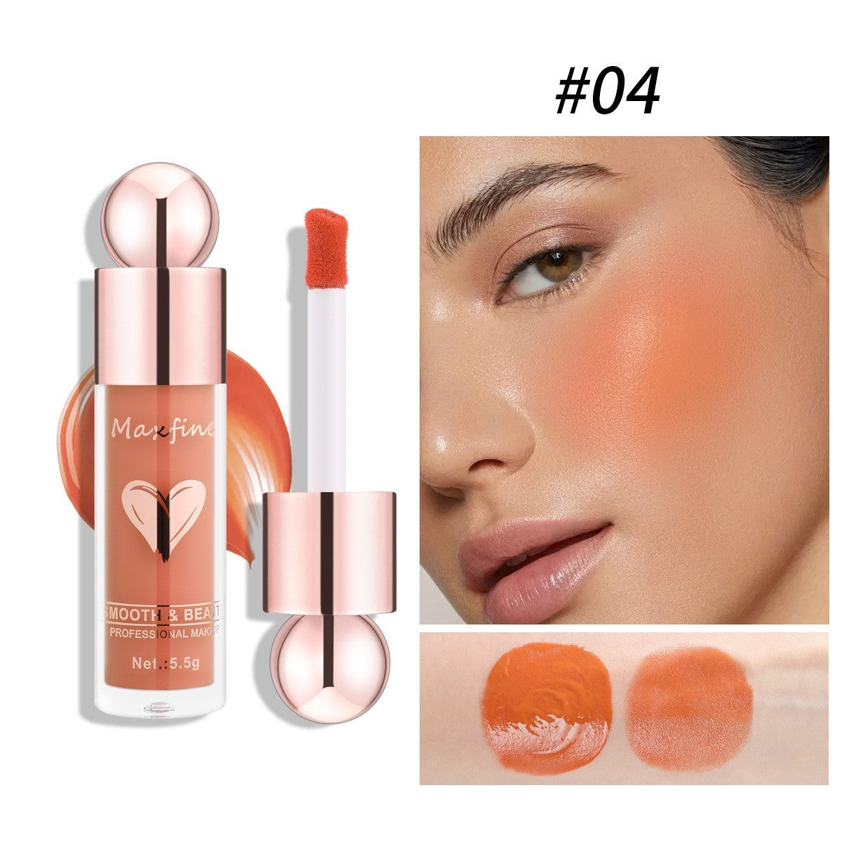 Makeup Liquid Blush Highlight Natural