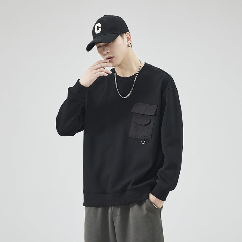 Sweater Men's Autumn Loose Round Neck