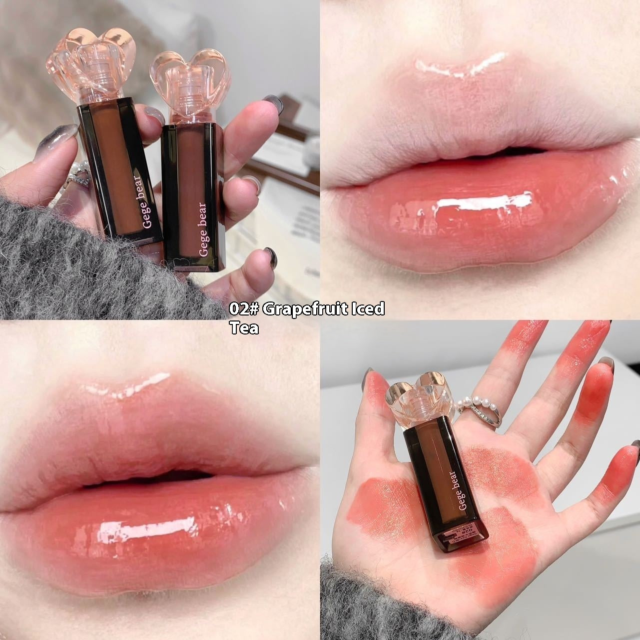 Moisturizing Lip Lacquer Moisturizing Water Light Mirror Makeup Color Rendering