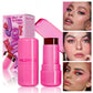 Jelly Blush & Lipstick Stick - Dual-Use Multi-Color Brightening Lip & Cheek Contour