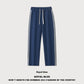 Drawstring Leisure Straight-leg Wide-leg Pants Male