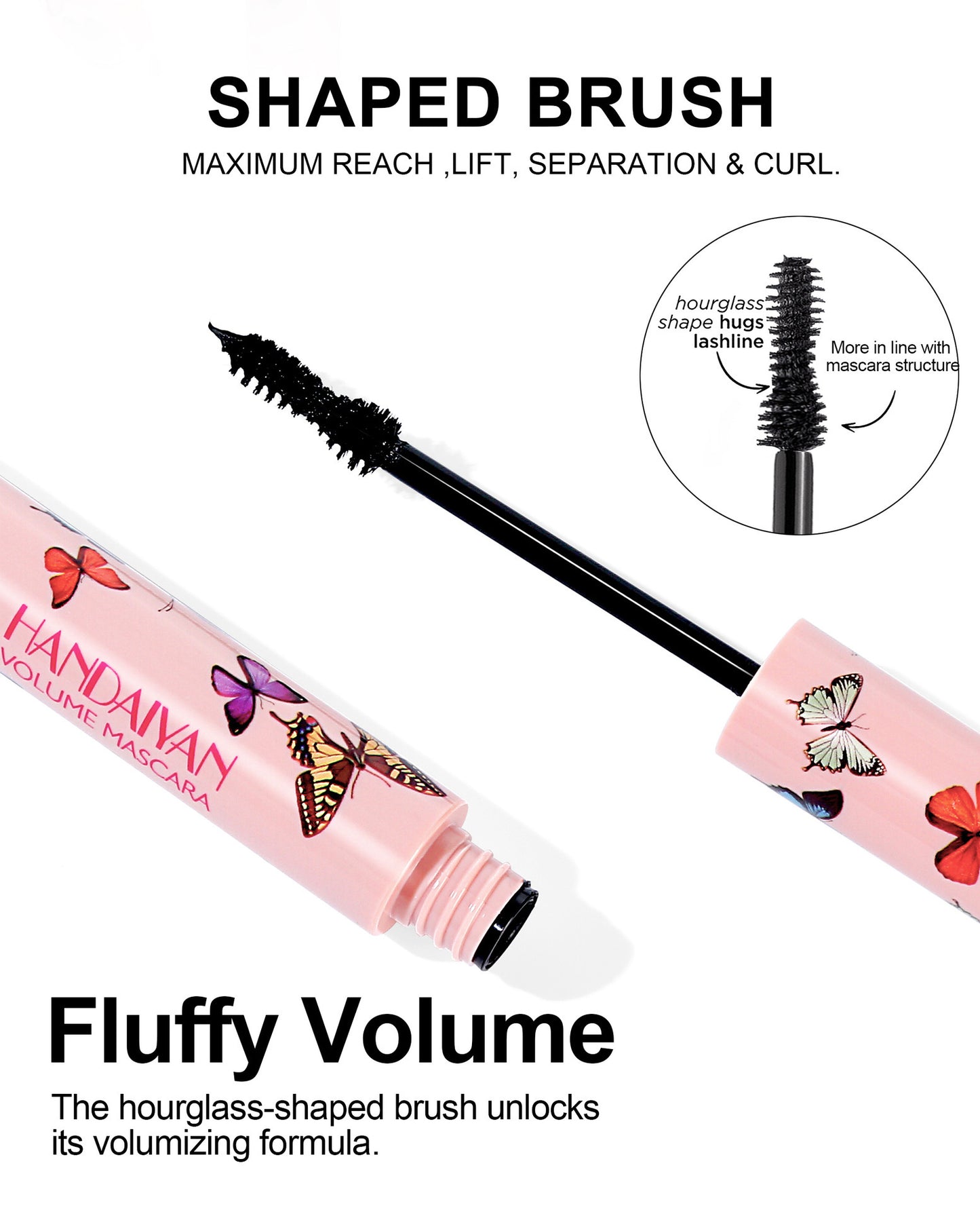 Waterproof And Sweatproof Not Smudge Long Curling Mascara