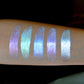 5 Colors Aurora Chameleon Highlighter & 3D Shimmer Eyeshadow—Rainbow Contour Cream