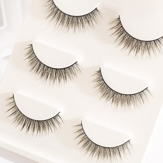 3DFalse Eyelashes Daily Natural Simulation Light Makeup