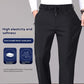 Business Men's Pants Autumn And Winter Elastic Waist Straight