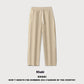 Drawstring Leisure Straight-leg Wide-leg Pants Male