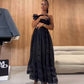 Autumn New European And American Embroidered Long Skirt Halter Backless Dress