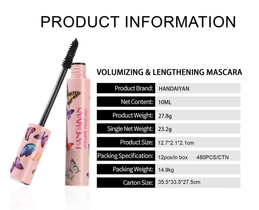 Waterproof And Sweatproof Not Smudge Long Curling Mascara