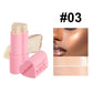 Blusher Highlighter Facial Brightening Contour Stick