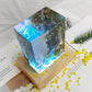 Square Fantasy Coral Sea Small Night Lamp Home Decoration